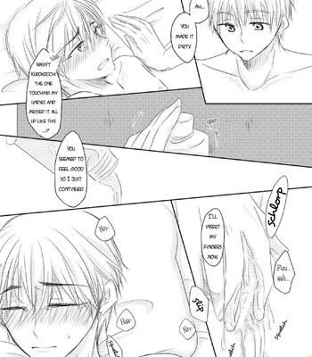 [Ciligio (Uzuki Kairi)] Kagami Utsushi (Mirror Reflection) – Kuroko no Basket dj [ENG] – Gay Manga sex 15