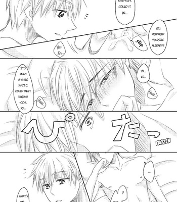 [Ciligio (Uzuki Kairi)] Kagami Utsushi (Mirror Reflection) – Kuroko no Basket dj [ENG] – Gay Manga sex 16
