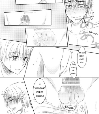 [Ciligio (Uzuki Kairi)] Kagami Utsushi (Mirror Reflection) – Kuroko no Basket dj [ENG] – Gay Manga sex 20