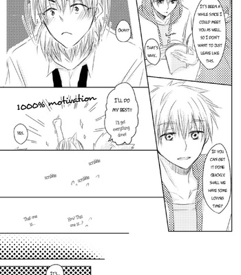 [Ciligio (Uzuki Kairi)] Kagami Utsushi (Mirror Reflection) – Kuroko no Basket dj [ENG] – Gay Manga sex 5