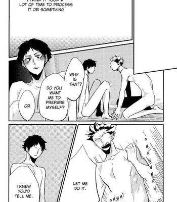Haikyuu!! dj – hajimeteno [Eng] – Gay Manga sex 6