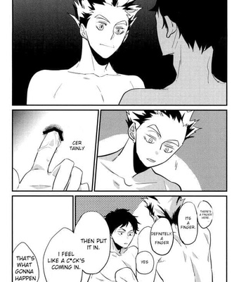 Haikyuu!! dj – hajimeteno [Eng] – Gay Manga sex 9