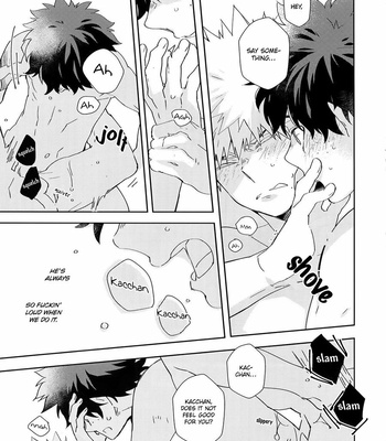 [kuroimisa] Urusai Kuchiwofusagu Sube – My Hero Academia dj [Eng] – Gay Manga sex 6