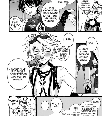 [Peko Renmei (Mrimiya Yuu)] Ero Trap Hikyou nante Aru wakenai daro – Genshin Impact dj [Eng] – Gay Manga sex 14