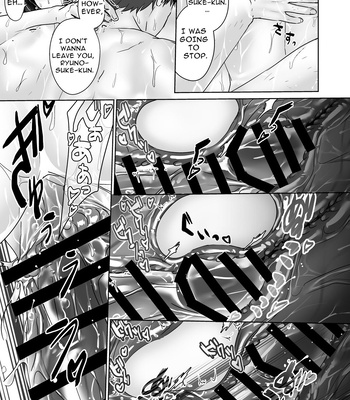 [Koko de Chikubi o Hitotsumami (Juurouta)] Oshiego no Shounen to Onsen Ecchi | Hotspring Sex With My Male Student [Eng] – Gay Manga sex 21