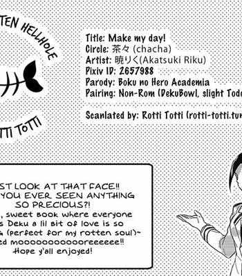 [chacha/ akatsuki riku] Make my day! – Boku no Hero Academia dj [Esp] – Gay Manga sex 15