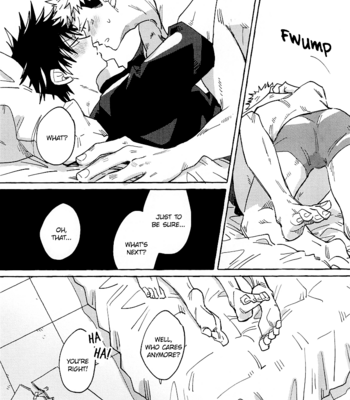 [Yamawarau (Kuromame kuro)] O futari no go kankei wa – Jujutsu Kaisen dj [Eng] – Gay Manga sex 26