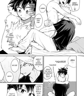 [Tanuki] Doushitatte Omae wa – What’s Wrong With You – Boku no Hero Academia dj [Eng] – Gay Manga sex 25
