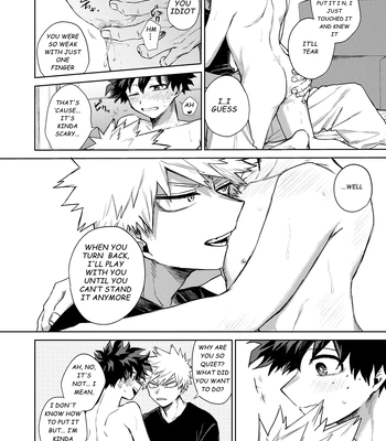 [Tanuki] Doushitatte Omae wa – What’s Wrong With You – Boku no Hero Academia dj [Eng] – Gay Manga sex 26