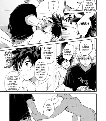 [Tanuki] Doushitatte Omae wa – What’s Wrong With You – Boku no Hero Academia dj [Eng] – Gay Manga sex 33