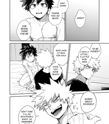 [Tanuki] Doushitatte Omae wa – What’s Wrong With You – Boku no Hero Academia dj [Eng] – Gay Manga sex 34
