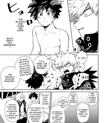 [Tanuki] Doushitatte Omae wa – What’s Wrong With You – Boku no Hero Academia dj [Eng] – Gay Manga sex 5