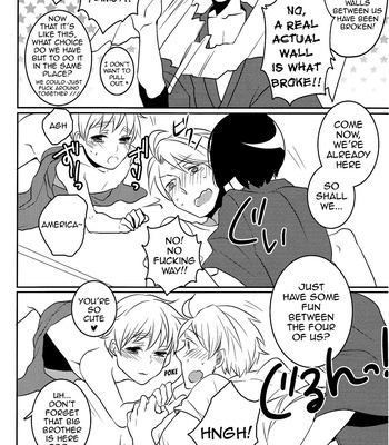 [Daraya] We get along, so let’s do it all four of us!! – Hetalia dj [Eng] – Gay Manga sex 22