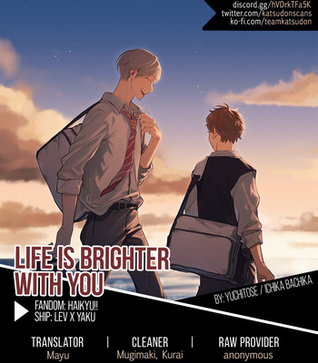 [yuchitose/ ichika bachika] Life is brighter with you – Haikyu!! dj [Eng] – Gay Manga sex 24