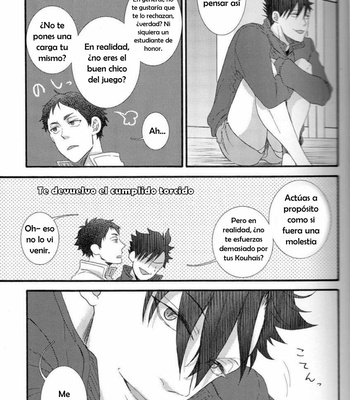 [UNVER] Hakujyou-kun to Shouwaru-san – Haikyuu!! dj [Español] – Gay Manga sex 24