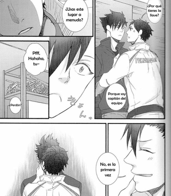 [UNVER] Hakujyou-kun to Shouwaru-san – Haikyuu!! dj [Español] – Gay Manga sex 28
