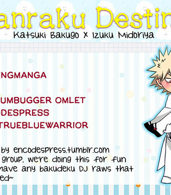 Gay Manga - [I＠BOX (Amano itsuku)] Kanraku Destiny – Boku no Hero Academia dj [Vietnamese] – Gay Manga