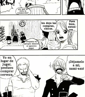 [HAGA Inochi] Excitement About Love – One Piece dj [Spanish] – Gay Manga sex 6