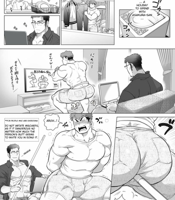 [Ochaocha Honpo (Chabashira Tatsukichi)] Futarikiri no Shuumatsu Kouhen [Eng] – Gay Manga sex 6