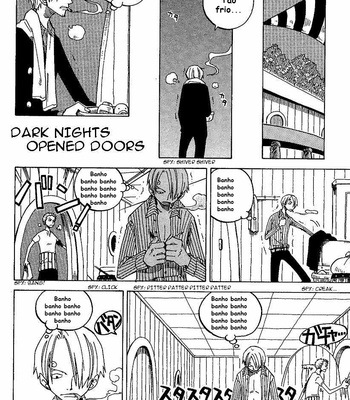 Gay Manga - [Saruya Hachi (Hachimaru)] One Piece dj – Dark Nights Opened Doors [PT-BR] – Gay Manga