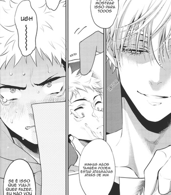 [Nanairo (Saki☆)] Dame na Otoko. – Jujutsu Kaisen dj [Portuguese] – Gay Manga sex 6