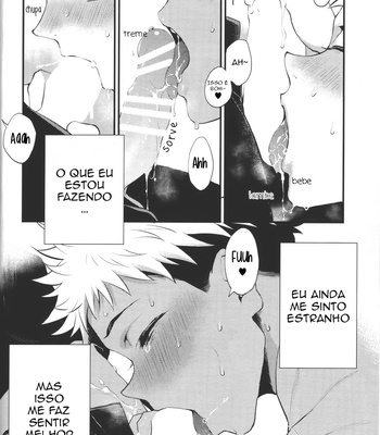 [Nanairo (Saki☆)] Dame na Otoko. – Jujutsu Kaisen dj [Portuguese] – Gay Manga sex 10