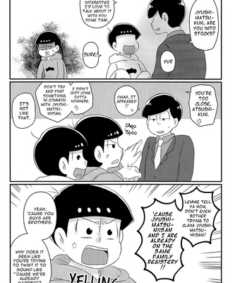 [toccata/ Kobisu] Osomatsu-san dj – Ichigun-sama no sainan [Eng] – Gay Manga sex 13