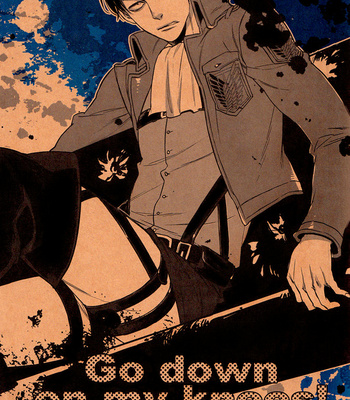 [MICROMACRO] Shingeki no Kyojin dj – Go Down on My Knees! [Eng] – Gay Manga sex 2
