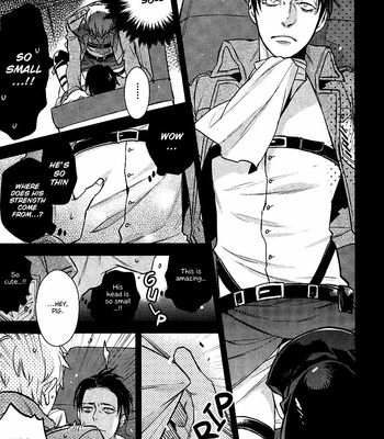 [MICROMACRO] Shingeki no Kyojin dj – Go Down on My Knees! [Eng] – Gay Manga sex 10