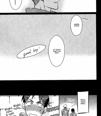 [MICROMACRO] Shingeki no Kyojin dj – Go Down on My Knees! [Eng] – Gay Manga sex 16