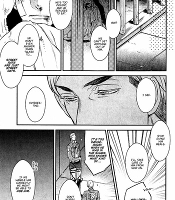 [MICROMACRO] Shingeki no Kyojin dj – Go Down on My Knees! [Eng] – Gay Manga sex 24