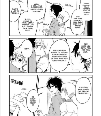 [Tsumumi] Ore no Otouto no Hajimete no Onedari (update c.2+3) [Eng] – Gay Manga sex 53