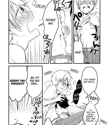 [Tsumumi] Ore no Otouto no Hajimete no Onedari (update c.2+3) [Eng] – Gay Manga sex 74