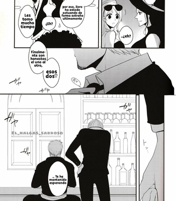 [Shijou TrilxTril] Kirei na Yoru, Kokoro no Junbi – One Piece dj [Español] – Gay Manga sex 14