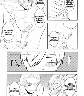 [Shijou TrilxTril] Kirei na Yoru, Kokoro no Junbi – One Piece dj [Español] – Gay Manga sex 24