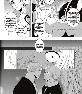 [Shijou TrilxTril] Kirei na Yoru, Kokoro no Junbi – One Piece dj [Español] – Gay Manga sex 3