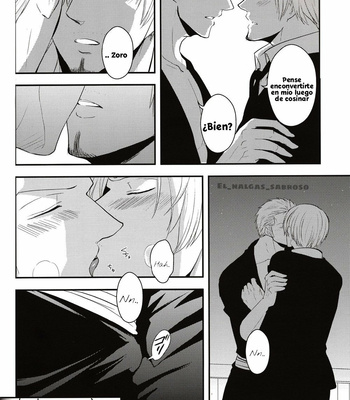 [Shijou TrilxTril] Kirei na Yoru, Kokoro no Junbi – One Piece dj [Español] – Gay Manga sex 5