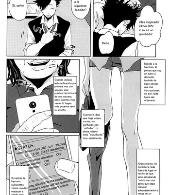 [Mujina (Tamaki)] Saimin Zemi Koukou Kouza ~Kuroo Tetsurou Hen~ Haikyuu!! dj [Esp] – Gay Manga sex 5