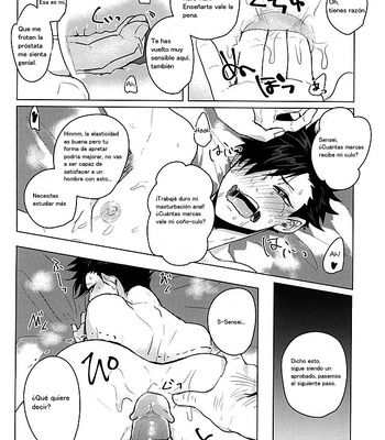 [Mujina (Tamaki)] Saimin Zemi Koukou Kouza ~Kuroo Tetsurou Hen~ Haikyuu!! dj [Esp] – Gay Manga sex 14