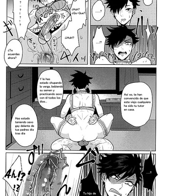 [Mujina (Tamaki)] Saimin Zemi Koukou Kouza ~Kuroo Tetsurou Hen~ Haikyuu!! dj [Esp] – Gay Manga sex 26