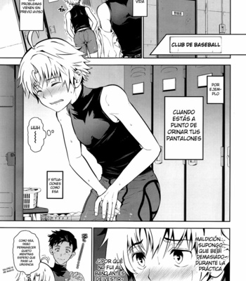 [TANTAN (Tannu)] Senpai Nanoni Omorashi Shitansuka [Español] – Gay Manga sex 4