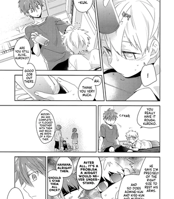 [TAM (Tamiya Komo)] Kuroko no Basket dj – Sawatte, Kawatte [ENG] – Gay Manga sex 9