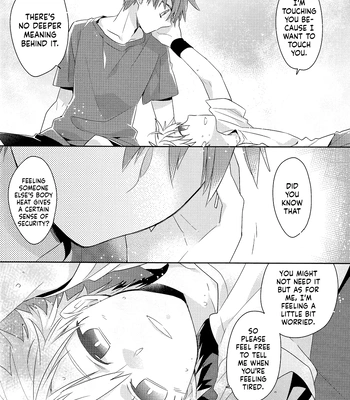[TAM (Tamiya Komo)] Kuroko no Basket dj – Sawatte, Kawatte [ENG] – Gay Manga sex 12