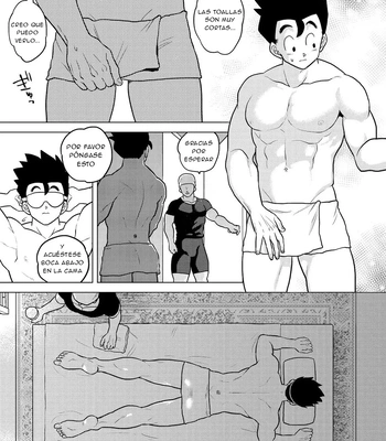 [Tousoku Chokusen Undou (Pain)] Gokuraku e Youkoso – Dragon Ball Z dj [Spa] – Gay Manga sex 4
