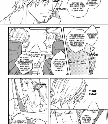 [Kyozoya (Kunoichi)] Love in The Car – One Piece dj [Eng] – Gay Manga sex 2