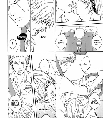 [Kyozoya (Kunoichi)] Love in The Car – One Piece dj [Eng] – Gay Manga sex 4