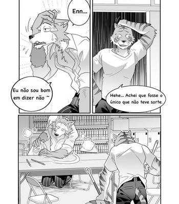[Kumahachi] Sex-Education from Tiger and Deer – BEASTARS dj [Portuguese] – Gay Manga sex 6
