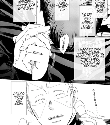 [yuge] tell him you love him, right here – Jojo’s Bizarre Adventure dj [Eng] – Gay Manga sex 23