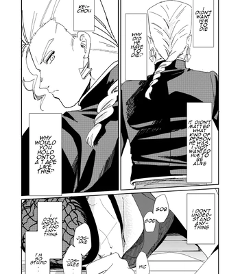 [yuge] tell him you love him, right here – Jojo’s Bizarre Adventure dj [Eng] – Gay Manga sex 32