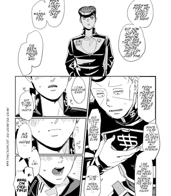 [yuge] tell him you love him, right here – Jojo’s Bizarre Adventure dj [Eng] – Gay Manga sex 36